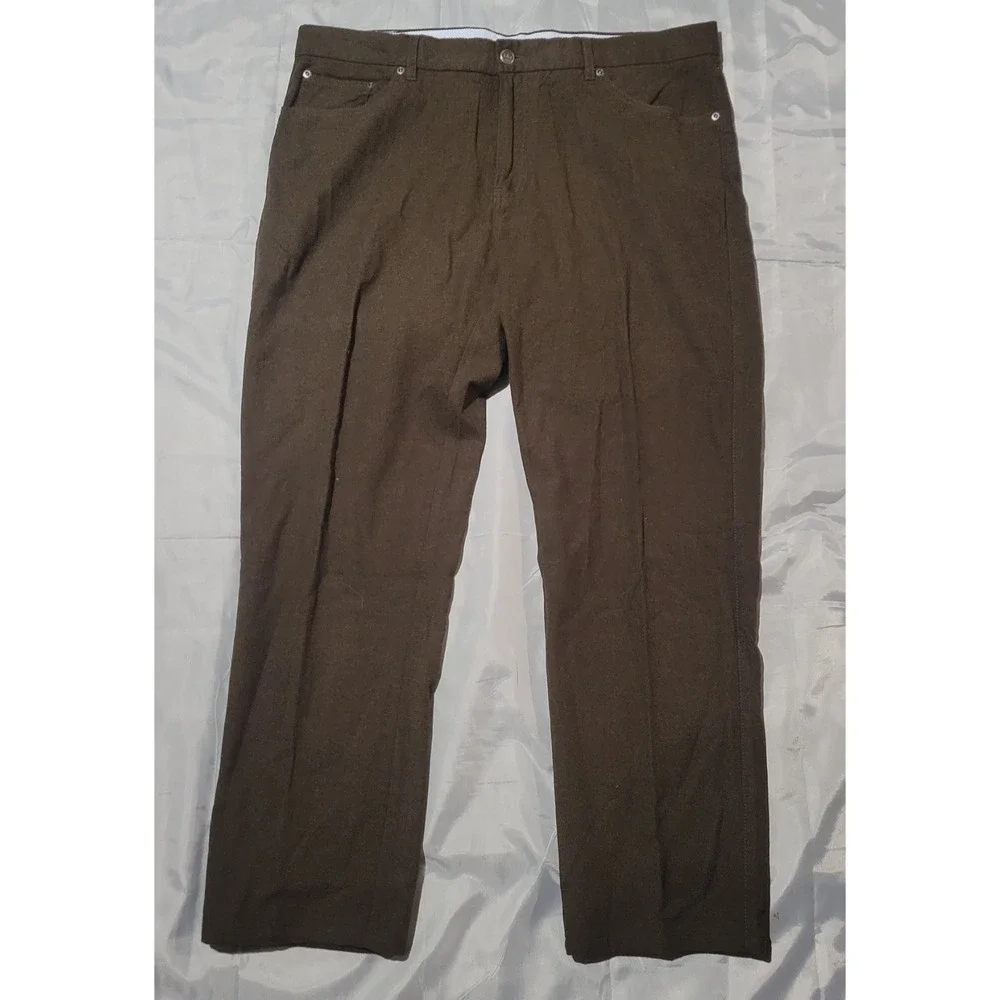 Peter Millar Mens Size 38 5 Pocket Pants‎ RN100308 Cotton Brown Soft EUC